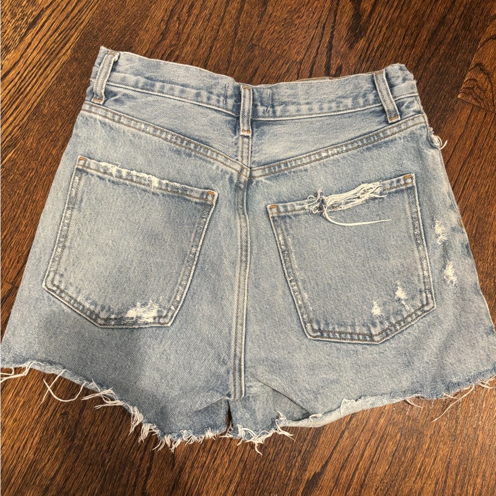 Agolde cut off Jean shorts, size XS - Picture 4 of 5